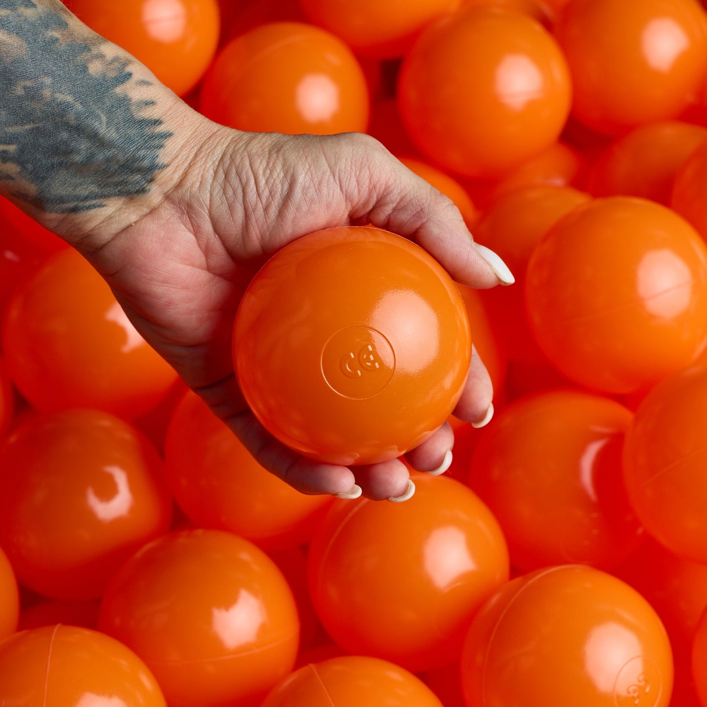 Dark Orange Ball Pit Balls