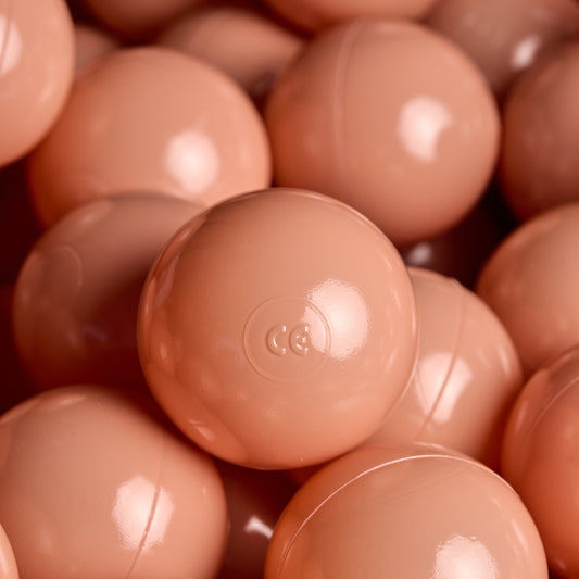 Dark Peach Ball Pit Balls