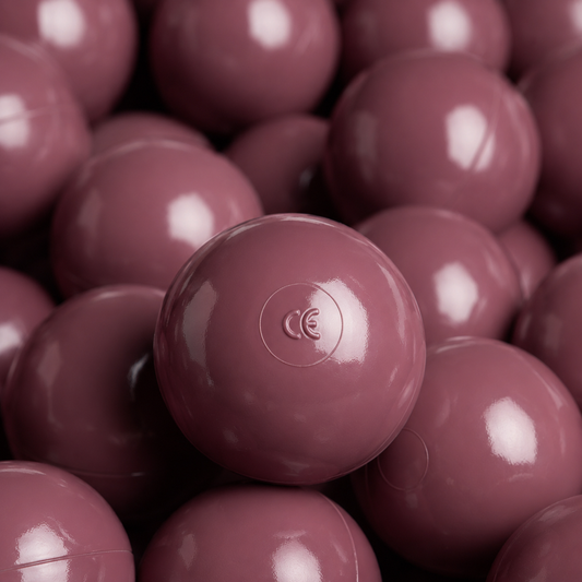 Dirty Dark Pink Ball Pit Balls