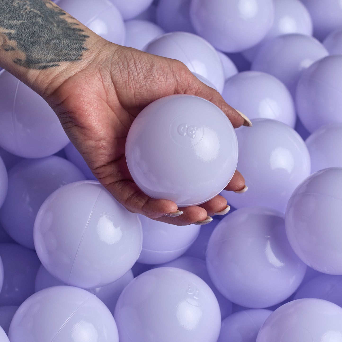 Light Heather Ball Pit Balls