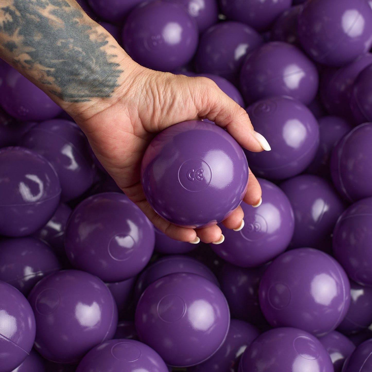 Dark Violet Ball Pit Balls