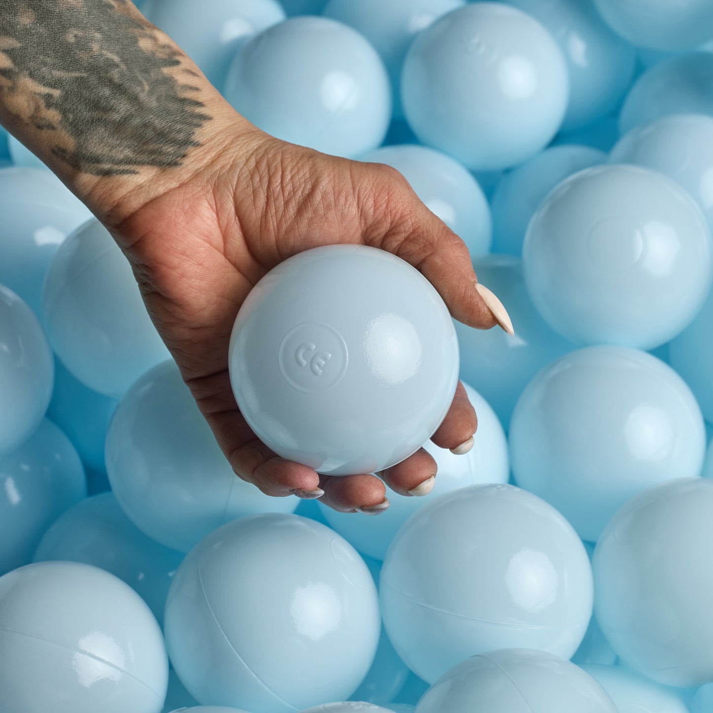 Pastel Blue Ball Pit Balls