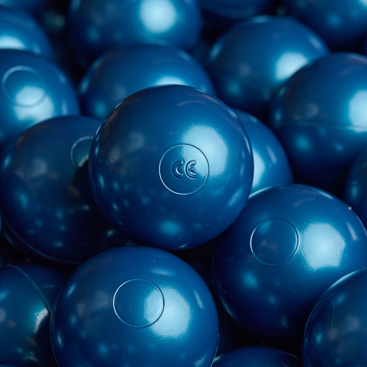 Metallic Blue Ball Pit Balls