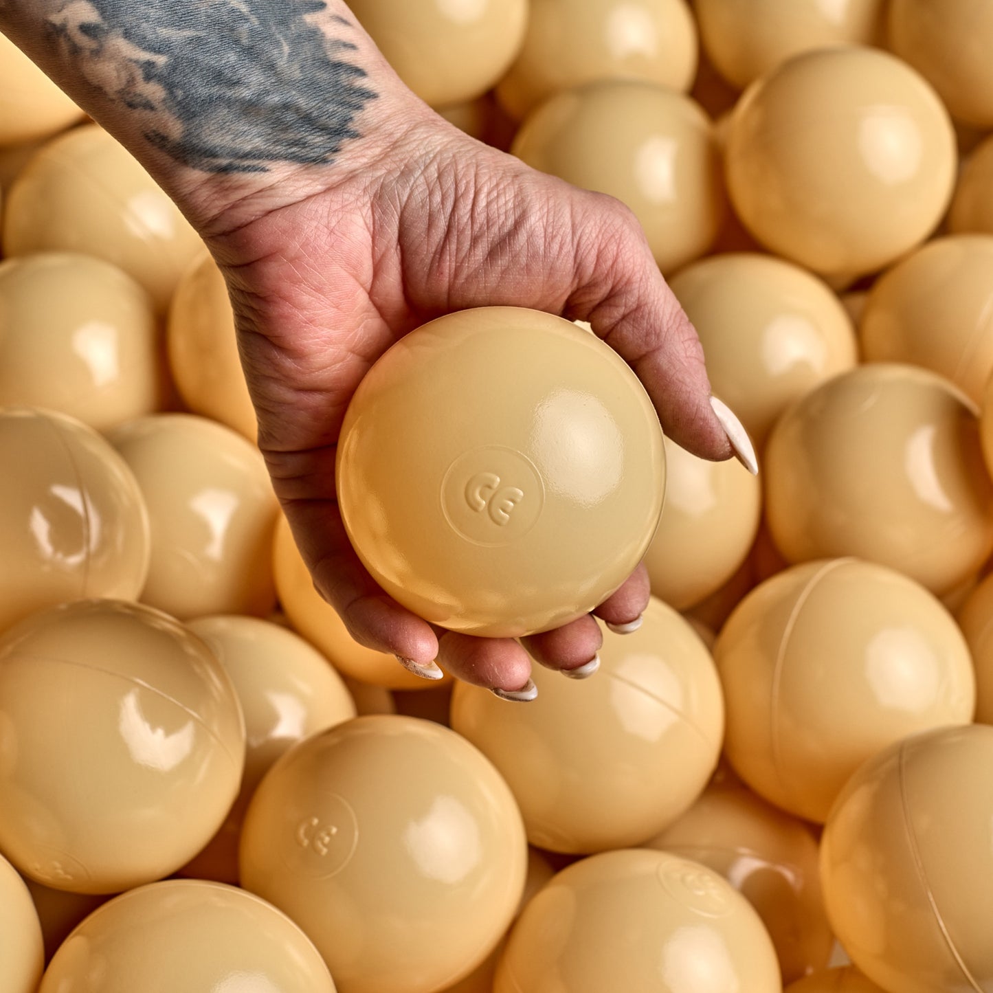 Beige Ball Pit Balls