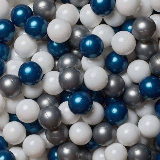 Midnight Silver Mix Ball Pit Balls