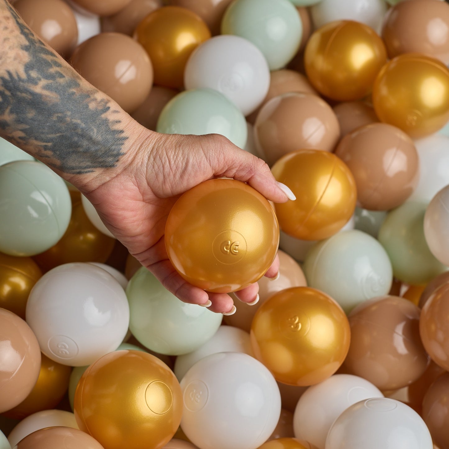 Golden Sage Mix Ball Pit Balls