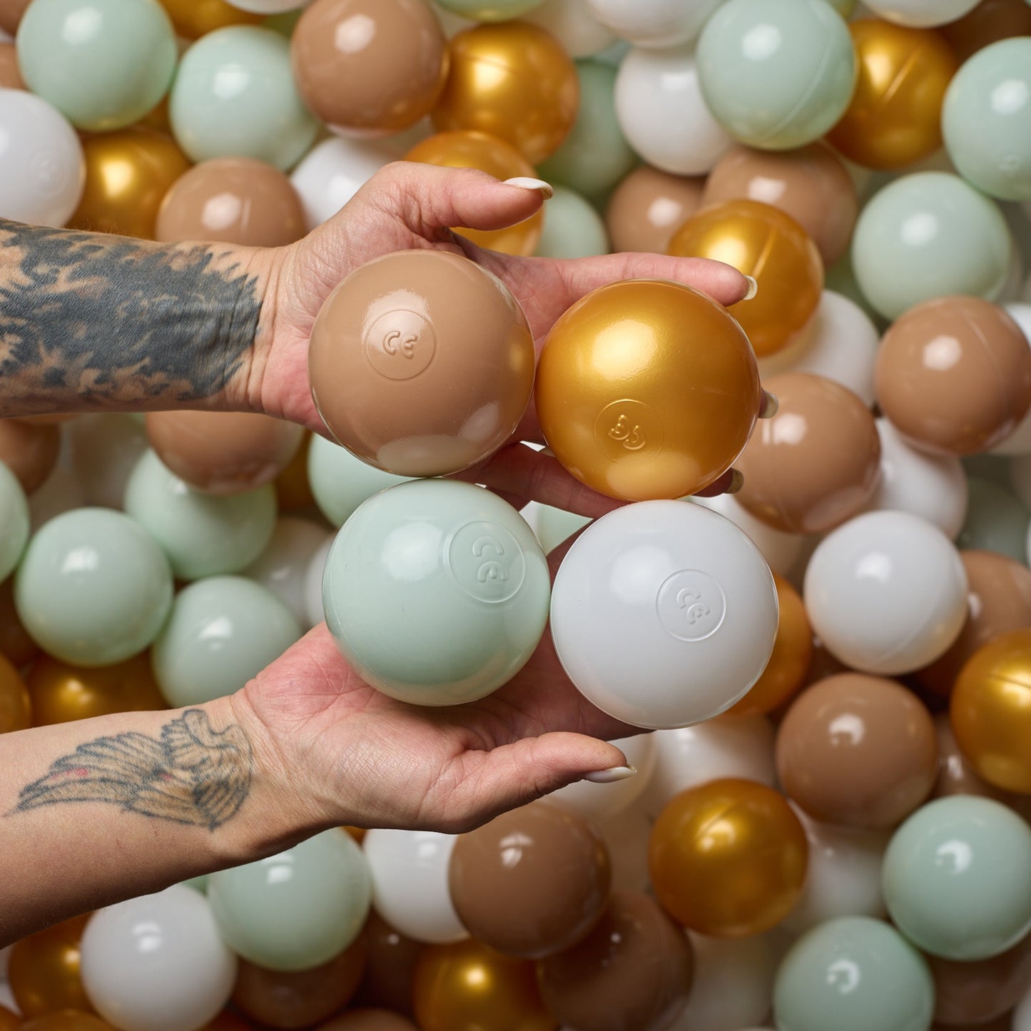 Golden Sage Mix Ball Pit Balls